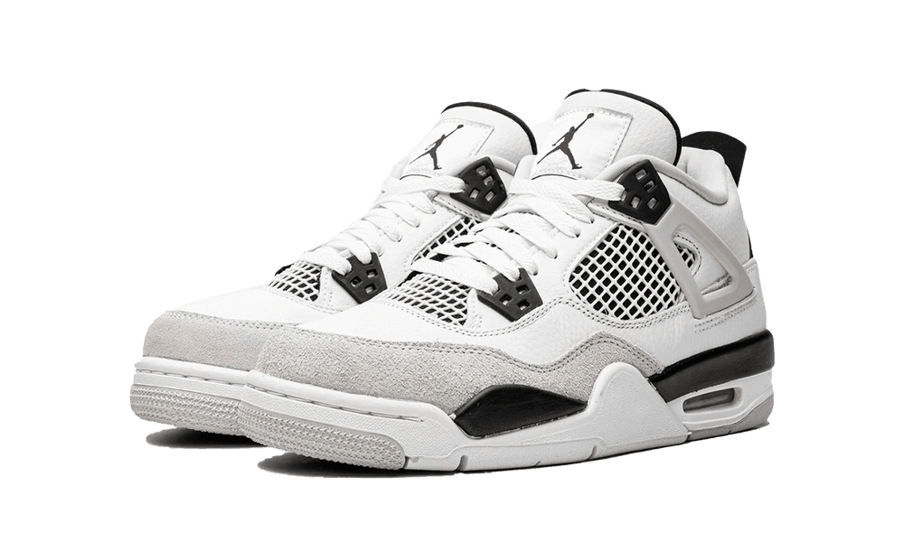 Jordan 4 Retro Military Black (GS) - Image 1