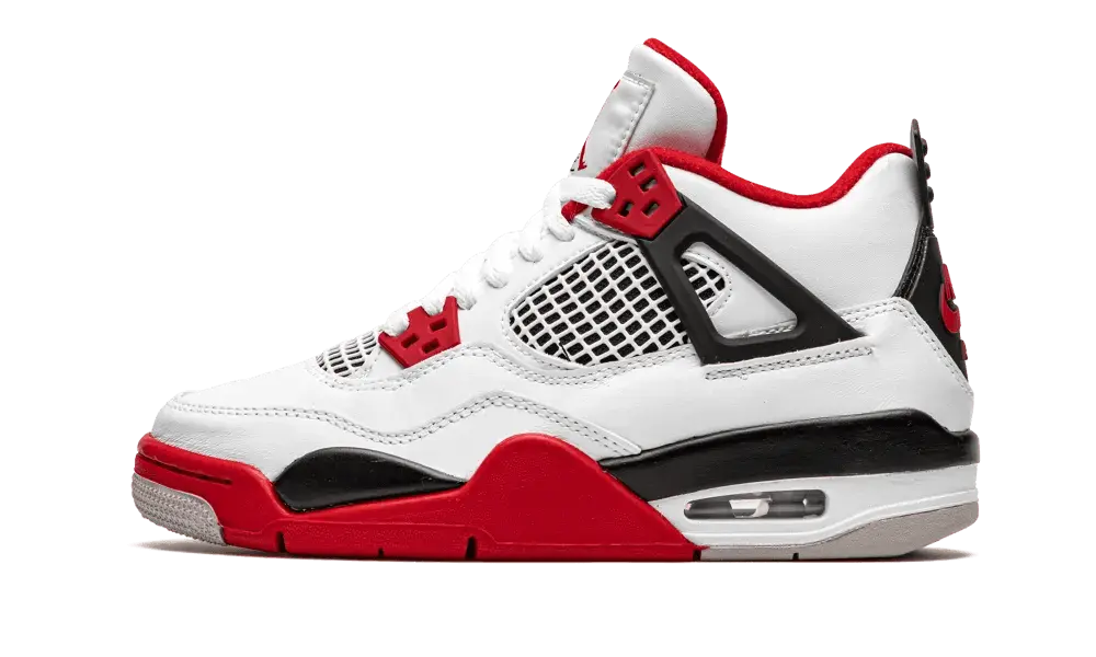 Jordan 4 Retro Fire Red (2020) (GS)