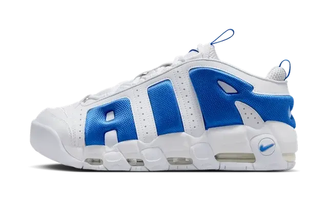 Nike Air More Uptempo Low White Hyper Royal
