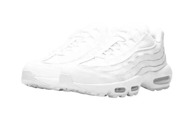 Nike Air Max 95 Essential White Grey Fog - Image 1