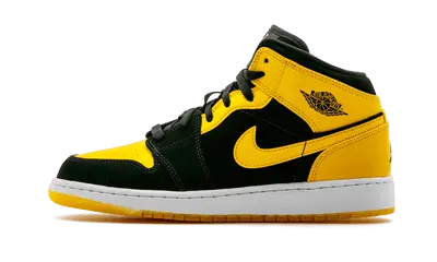 Jordan 1 Mid Bred Text (GS)