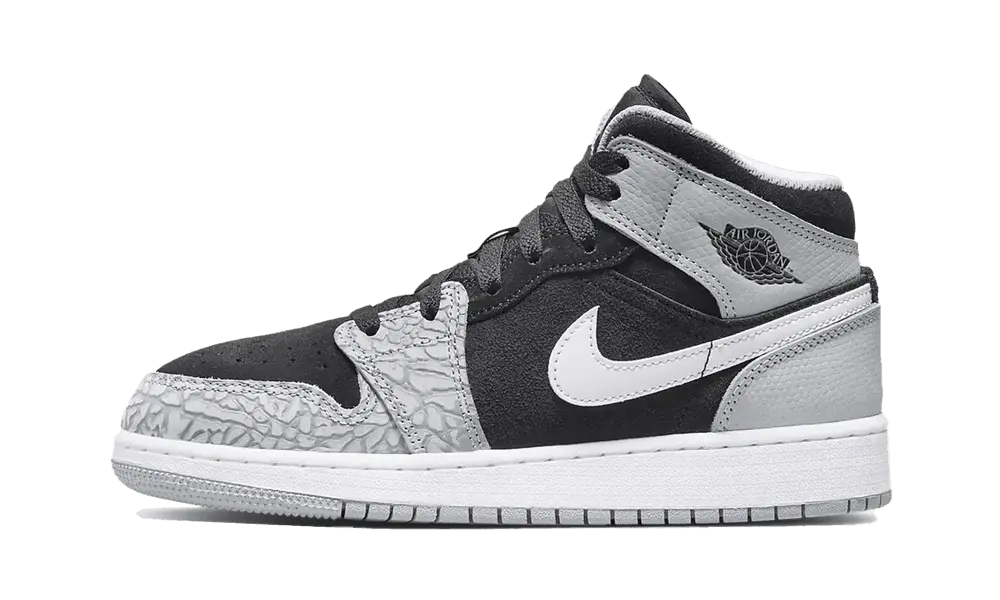 Jordan 1 Mid Elephant Print (GS)