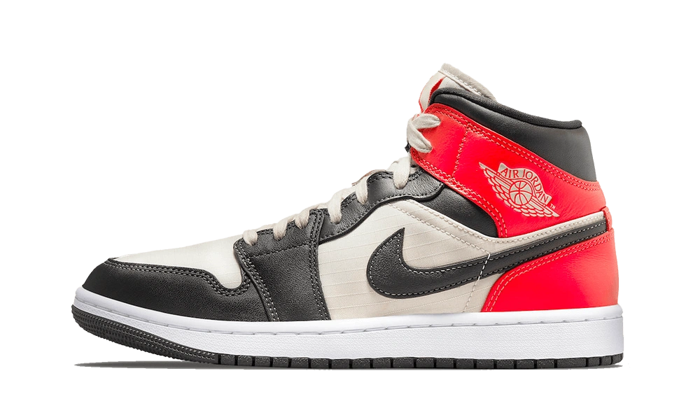 Jordan 1 Mid Newsprint Light Orewood Brown (W)