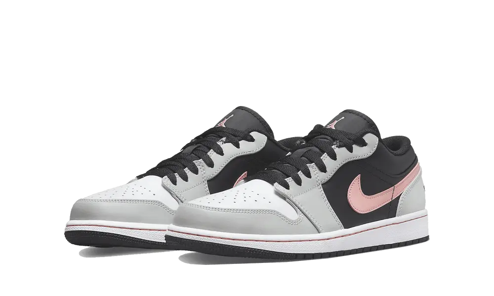 Jordan 1 Low Black Grey Pink - Image 1