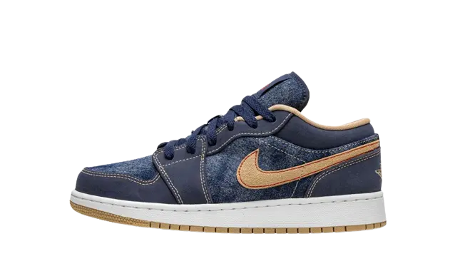 Jordan 1 Low SE Denim (GS)