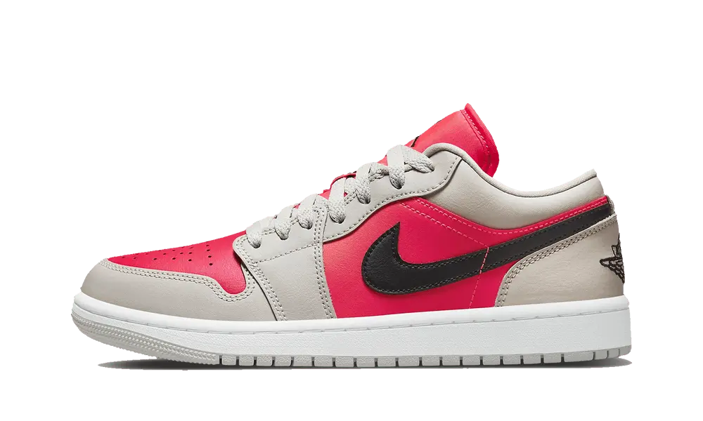 Jordan 1 Retro Low Light Iron Ore Siren Red (W)