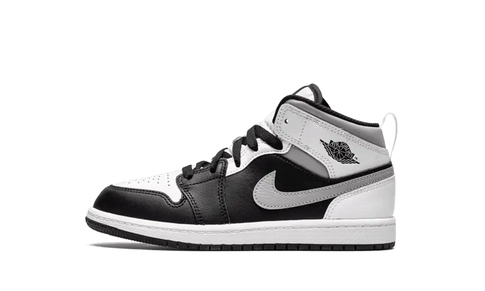 Jordan 1 Mid White Shadow (PS)