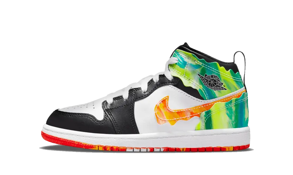 Jordan 1 Mid SE Wavy (PS)