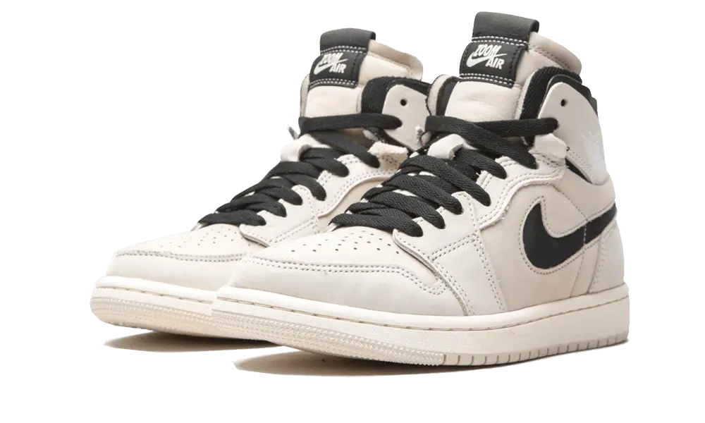 Jordan 1 High Zoom Air CMFT Summit White Black (W) - Image 1