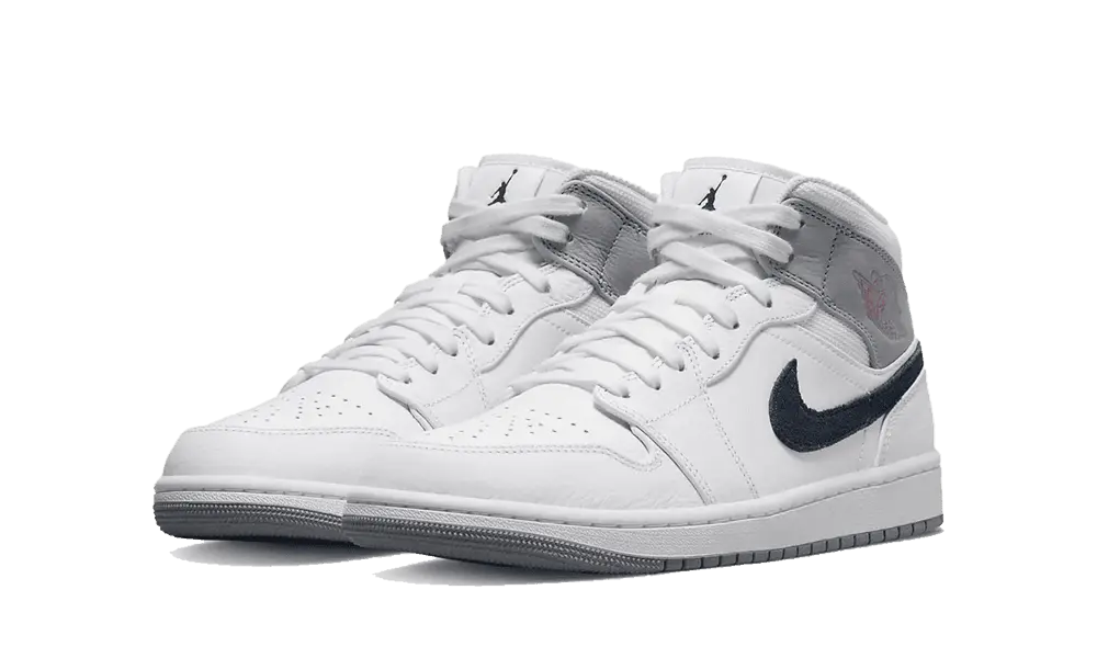 Jordan 1 Mid Paris White - Image 1