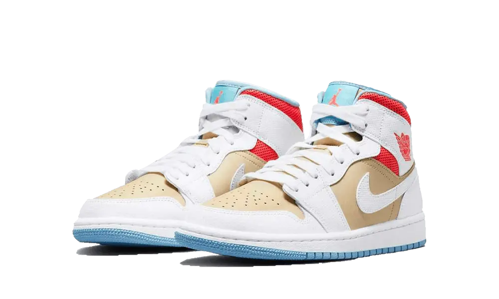 Jordan 1 Mid SE Sesame (W) - Image 1