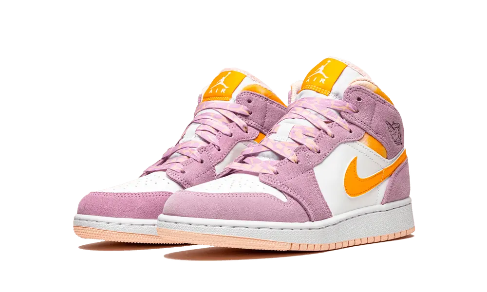 Jordan 1 Mid SE Arctic Pink (GS) - Image 1