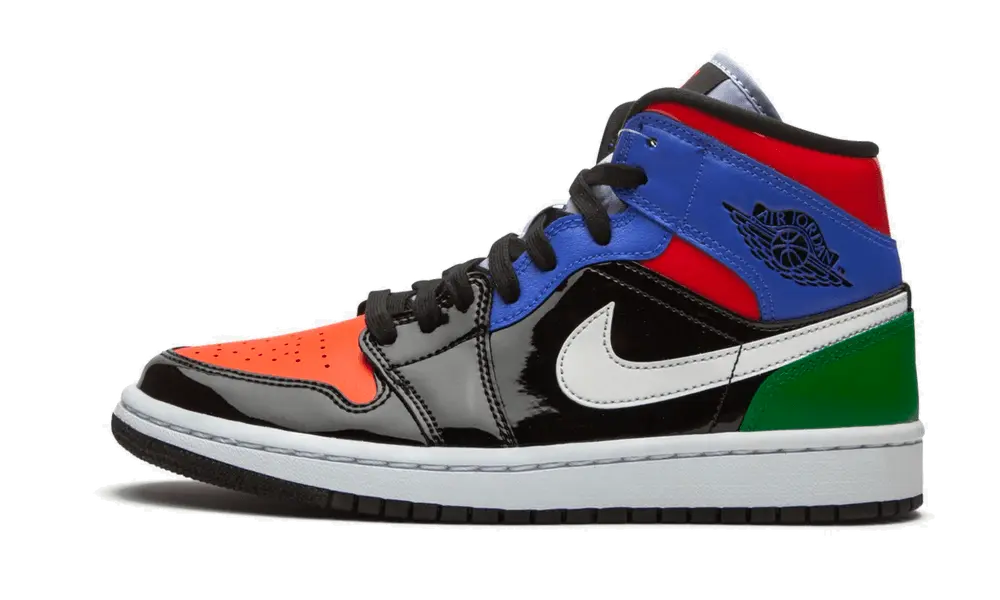 Jordan 1 Mid Multi Patent (W)