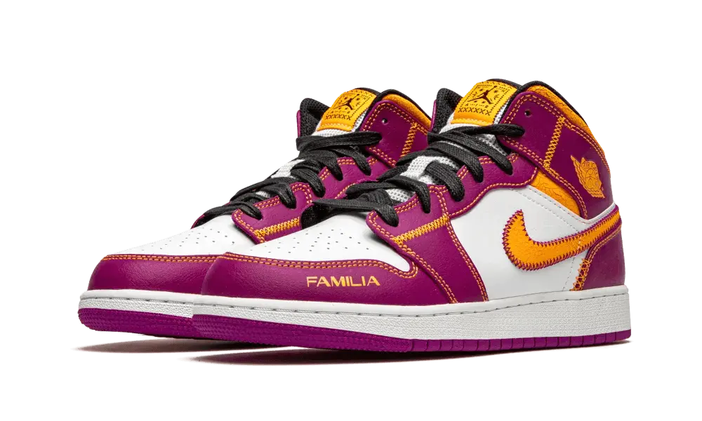 Jordan 1 Mid Dia De Los Muertos (GS) - Image 1