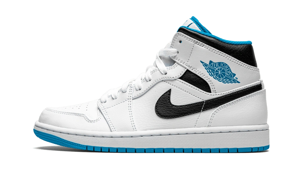 Jordan 1 Mid Laser Blue