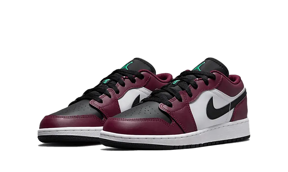 Jordan 1 Low SE Dark Beetroot Roma Green (GS) - Image 1