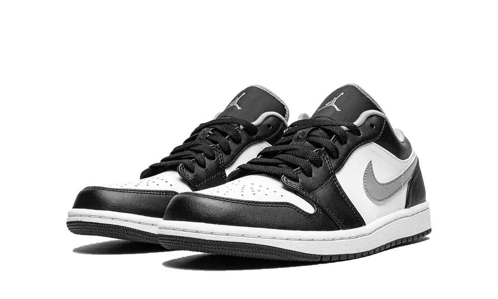 Jordan 1 Low Black White Grey - Image 1