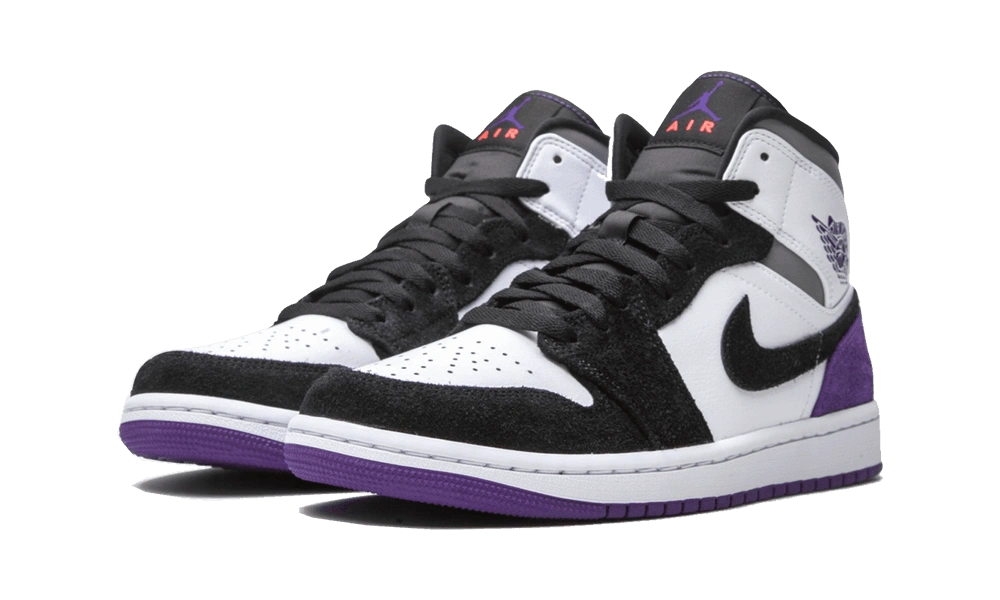 Jordan 1 Mid SE Purple - Image 1