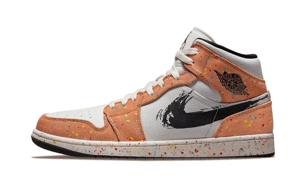 Jordan 1 Mid SE Brushstroke