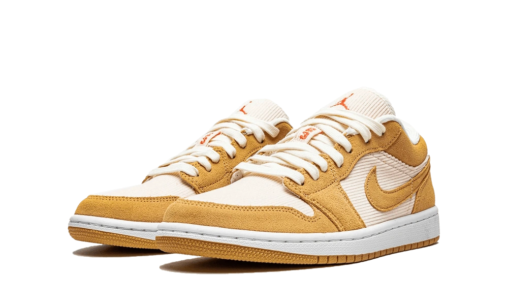 Jordan 1 Low SE Twine Orange Quartz Corduroy (W) - Image 1