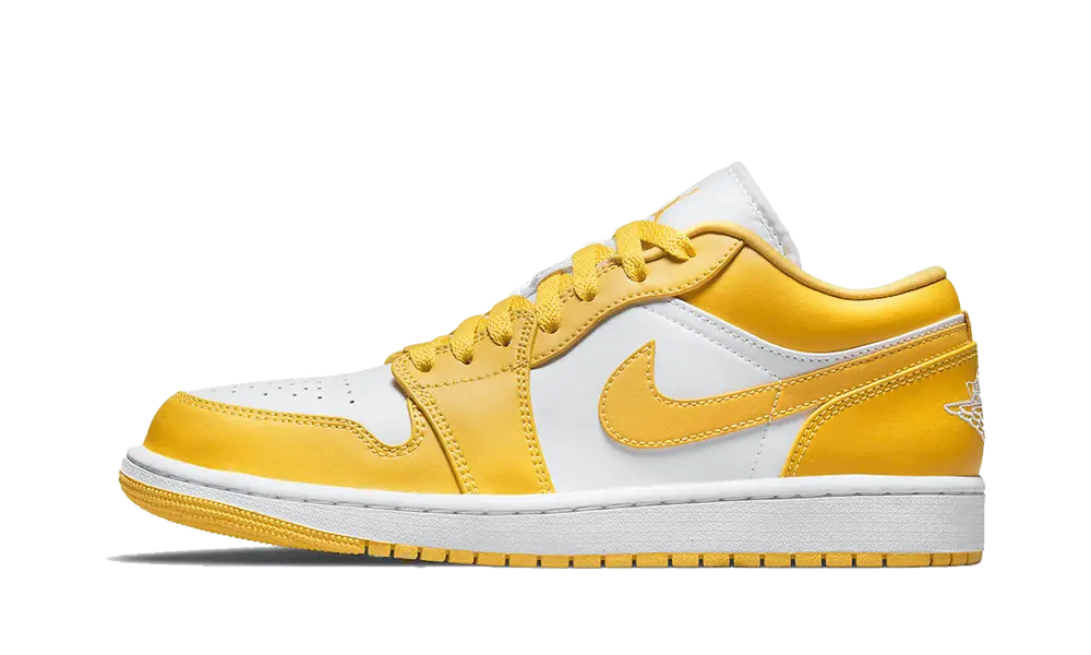 Jordan 1 Low White Pollen (GS)