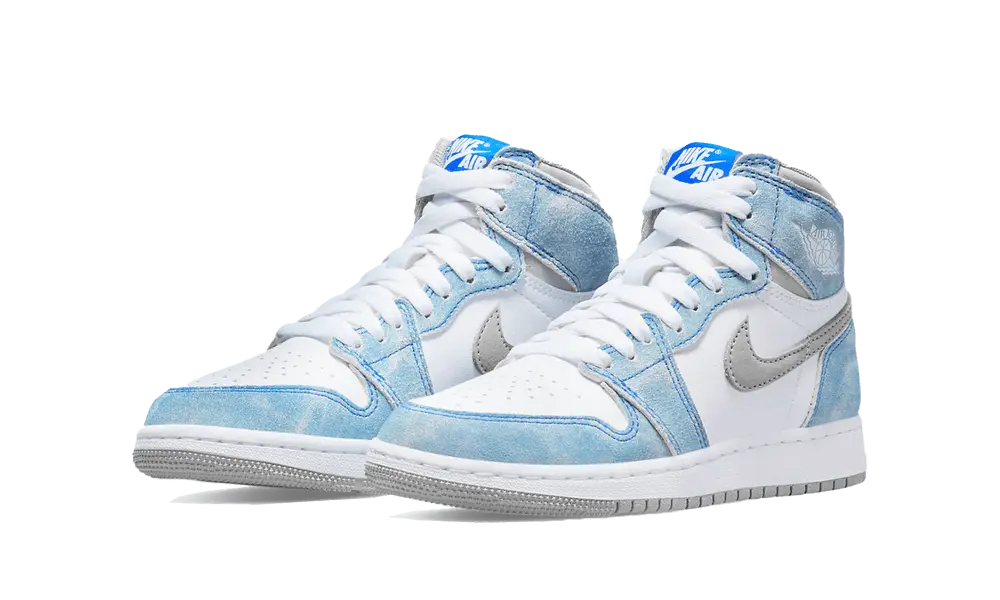 Jordan 1 Retro High Hyper Royal Smoke Grey (GS) - Image 1