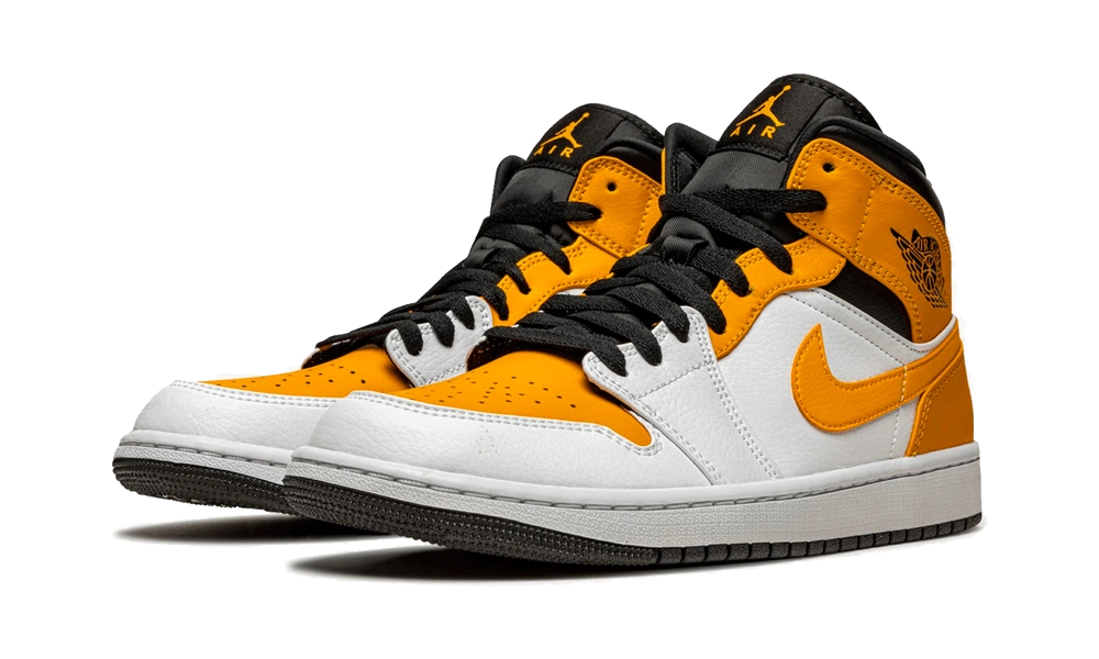 Jordan 1 Mid University Gold - Image 1