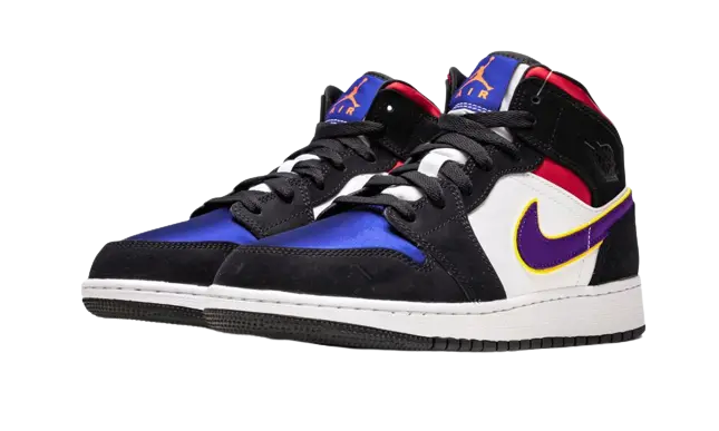 Jordan 1 Mid Lakers Top 3 (GS) - Image 1