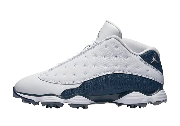 Jordan 13 Retro Golf White Navy Blue