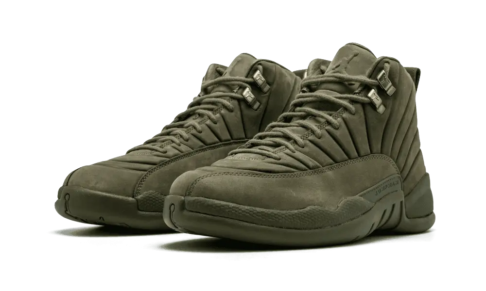 Jordan 12 Retro PSNY Olive - Image 1