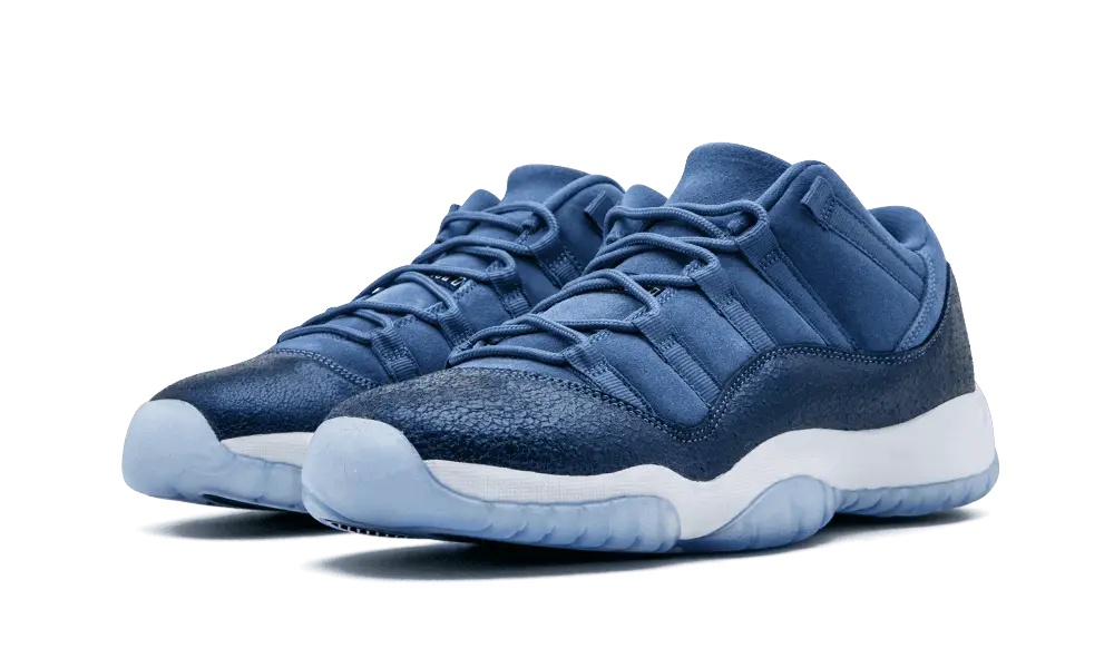 Jordan 11 Retro Low Blue Moon (GS) - Image 1