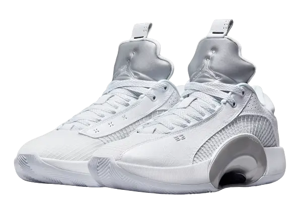Jordan XXXV Low Metallic Silver - Image 1