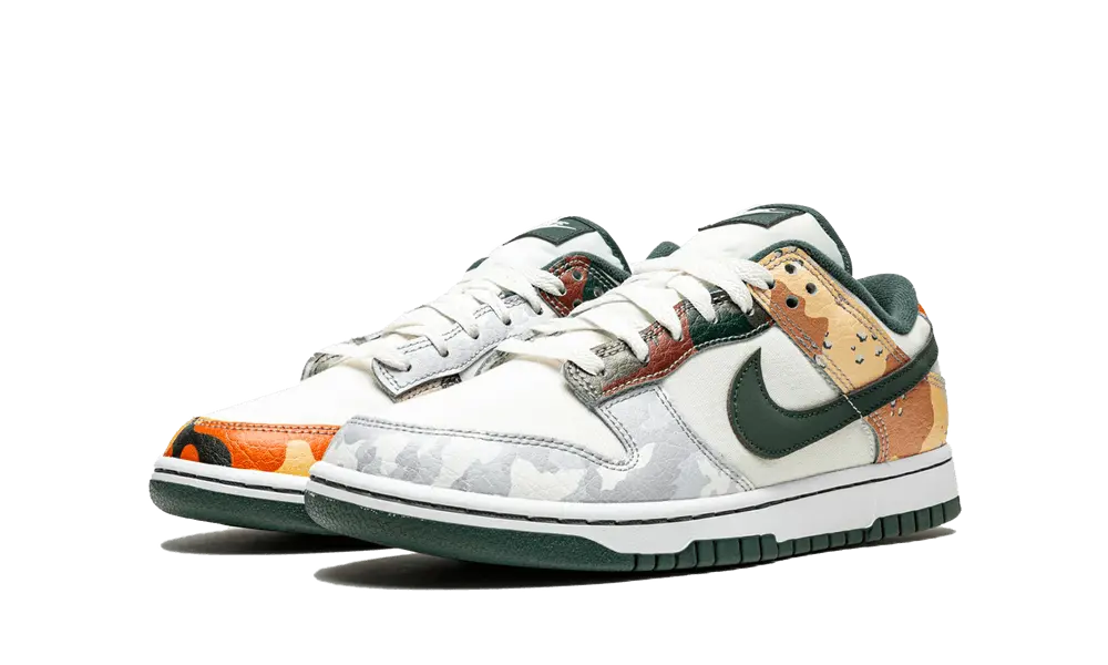 Nike Dunk Low SE Sail Multi-Camo - Image 1