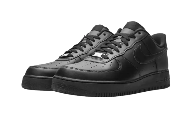 Nike Air Force 1 Low '07 Black Black - Image 1