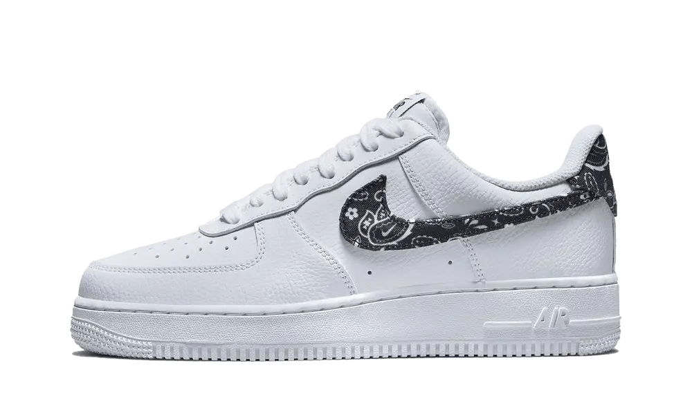 Nike Air Force 1 Low '07 Essential White Black Paisley (W)