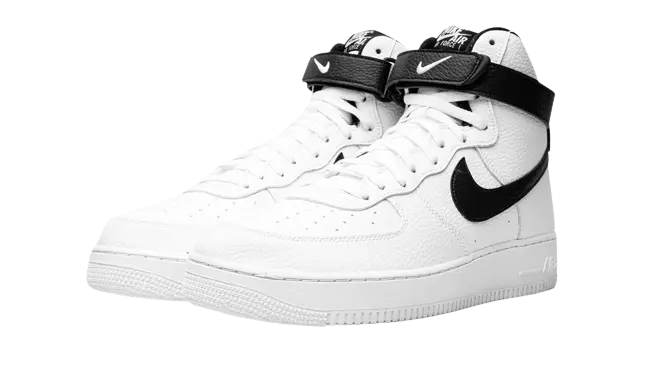 Nike Air Force 1 High '07 White Black - Image 1