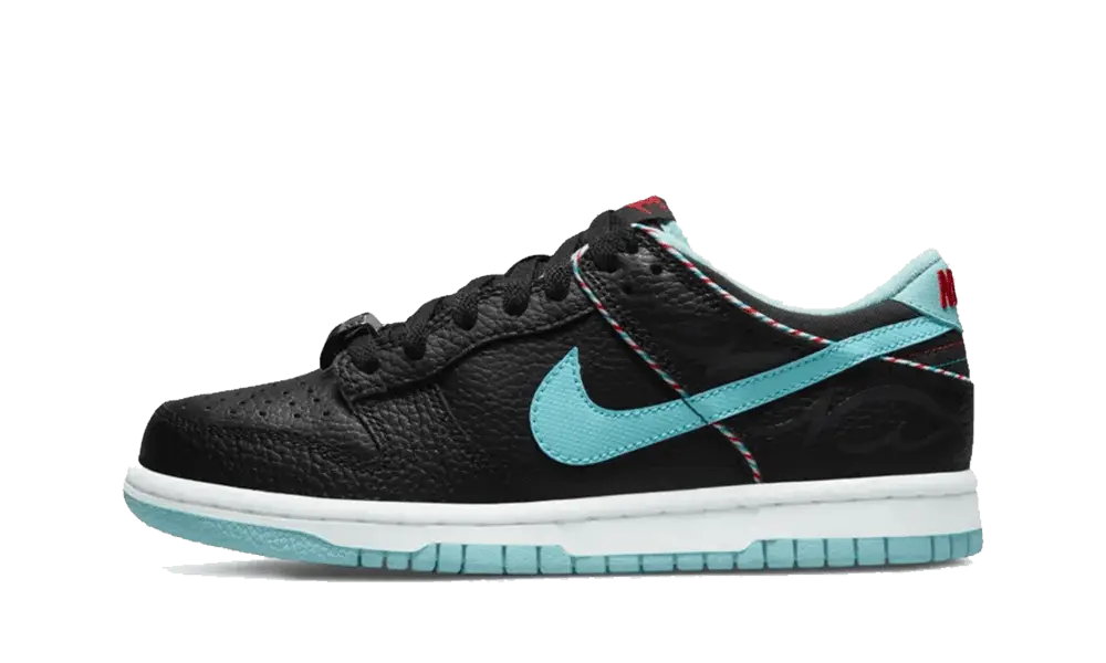 Nike Dunk Low SE Barber Shop Black (GS)