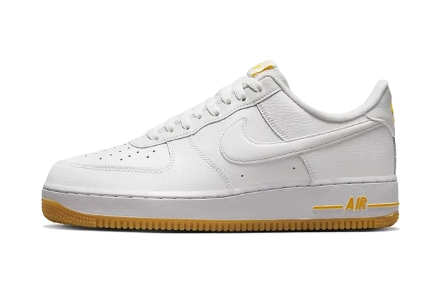 Nike Air Force 1 Low '07 White University Gold Gum