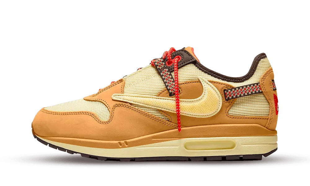 Nike Air Max 1 Travis Scott Cactus Jack Wheat Lemon Drop