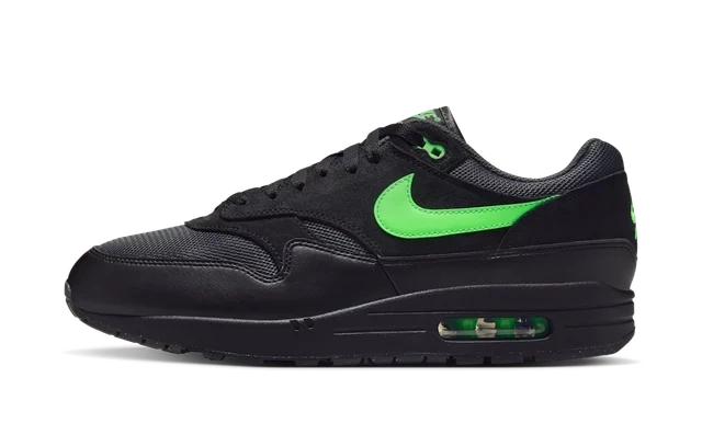 Nike Air Max 1 Essential Black Green Strike