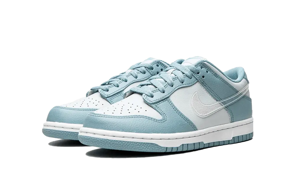 Nike Dunk Low Clear Blue Swoosh (GS) - Image 1