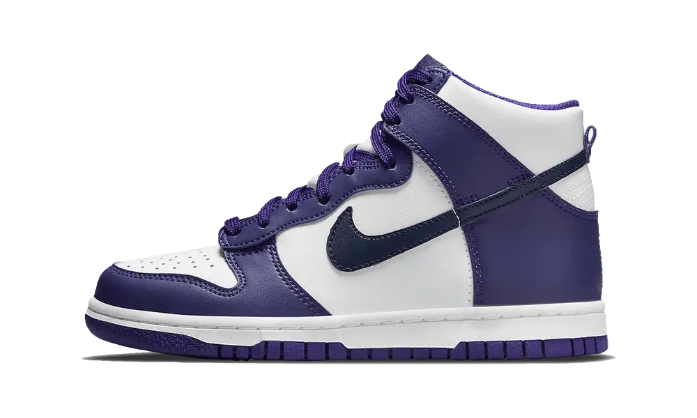 Nike Dunk High Electro Purple Midnght Navy (GS)