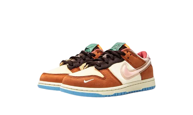 Nike Dunk Low Social Status Free Lunch Chocolate Milk (PS) - Image 1