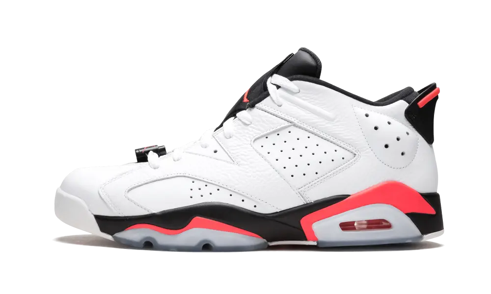 Jordan 6 Retro Low Infrared White