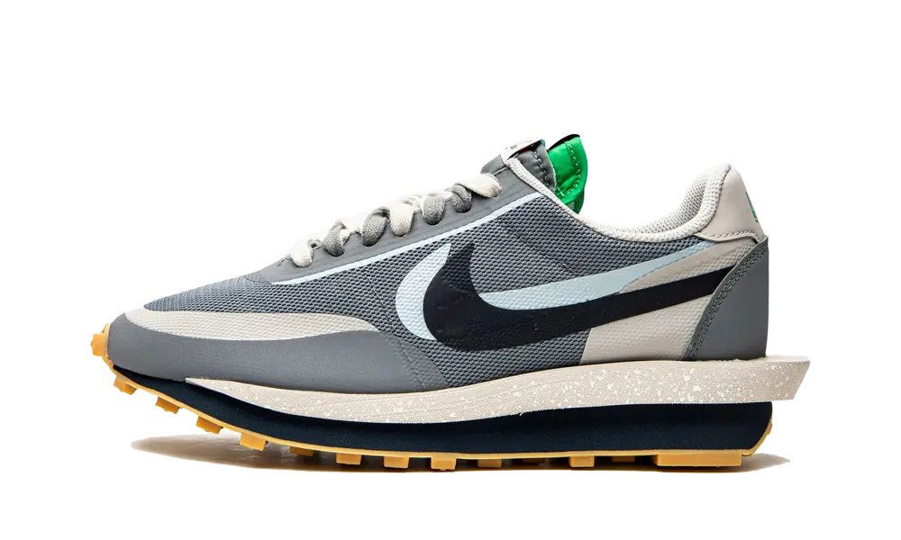 Nike LD Waffle sacai CLOT Kiss of Death 2 Cool Grey