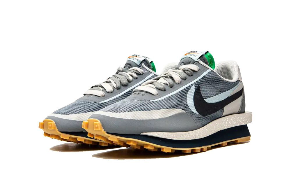 Nike LD Waffle sacai CLOT Kiss of Death 2 Cool Grey - Image 1