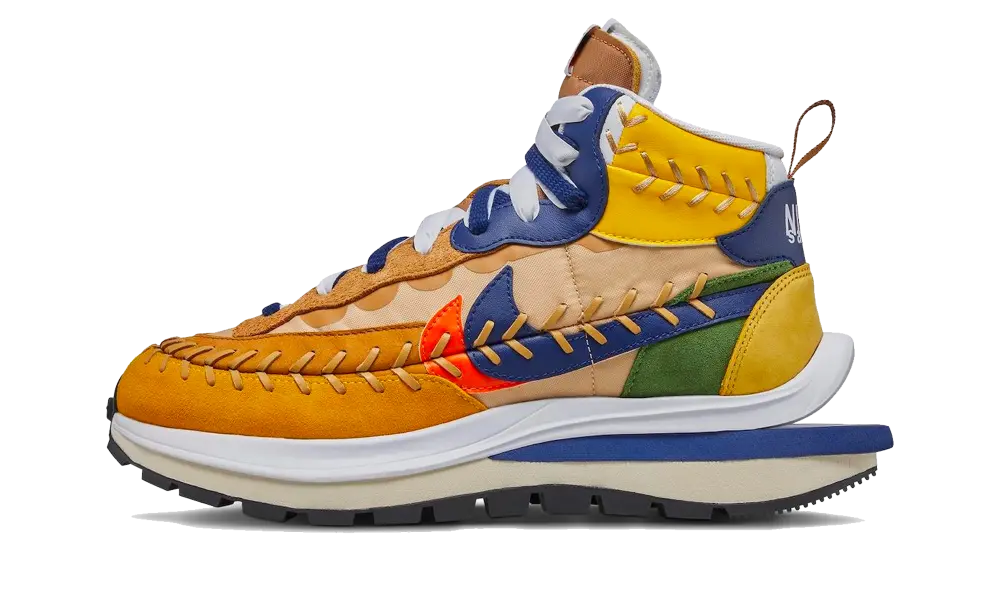 Nike Vaporwaffle sacai Jean Paul Gaultier Sesame Blue