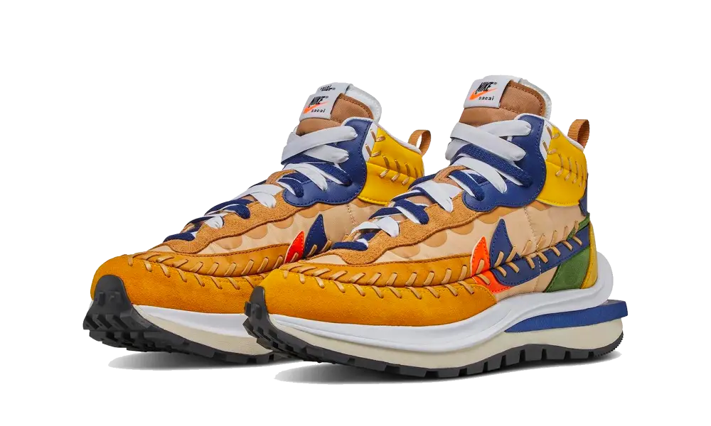 Nike Vaporwaffle sacai Jean Paul Gaultier Sesame Blue - Image 1