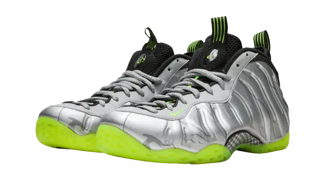 Nike Air Foamposite One Silver Volt Camo - Image 1