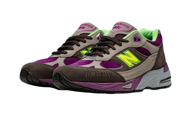 New Balance 991 Stray Rats Brown - Image 1